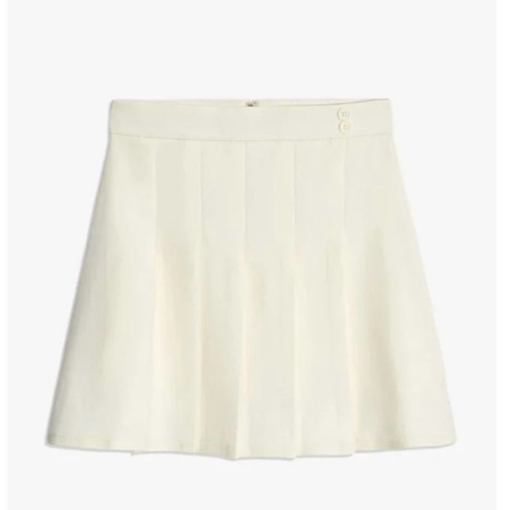 WeWoreWhat TENNIS STRETCH HERRINGBONE TWILL SKORT